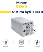 Bitmain Antminer S19 pro hydro 184Th