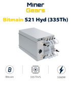 Bitmain Antminer S21 Hydro 335TH